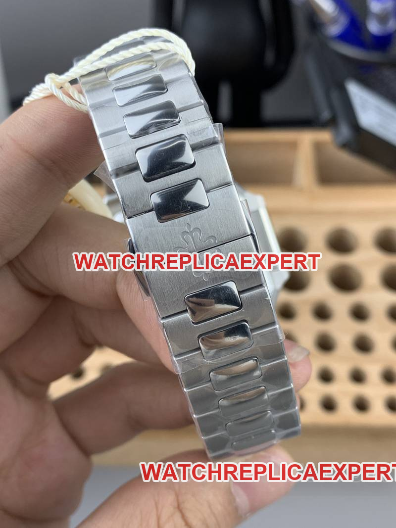 Patek Philippe watch PPF FactoryCubitusblack dial45MMsteel bracelet model 5821braceletlive photos
