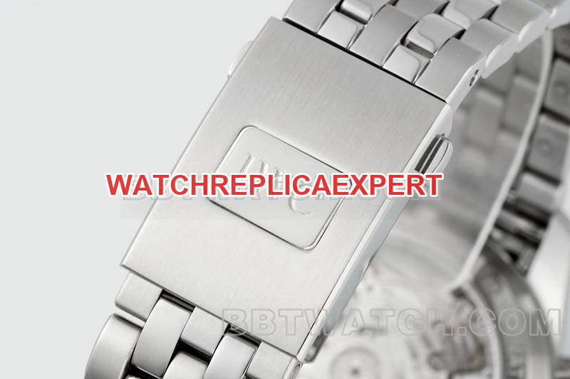IWC collectible watch APS factory pilot green dialchronograph69385movementsteel bracelet bracelet live photos