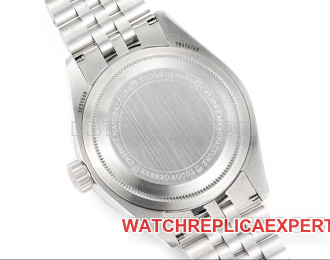 Tudor watch 3T factory Biwan ice blue dial 41mm stainless steel steel bracelet caseback live photo