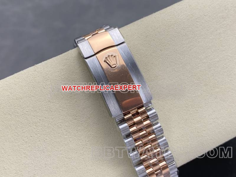 Rolextop-tier watch ARF FactoryDatejust mother-of-pearl disc 36mm rose goldsteel bracelet bracelet live photos