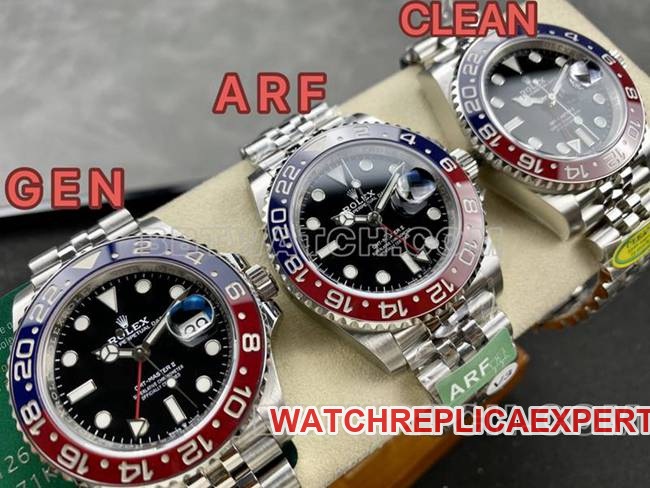 ARF Factory Rolex Top collectible watches GMT Cola Ring 126710 Review
