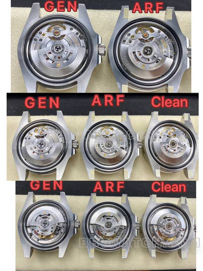 ARF Factory Rolex Top collectible watches GMT Cola Ring 126710 Review