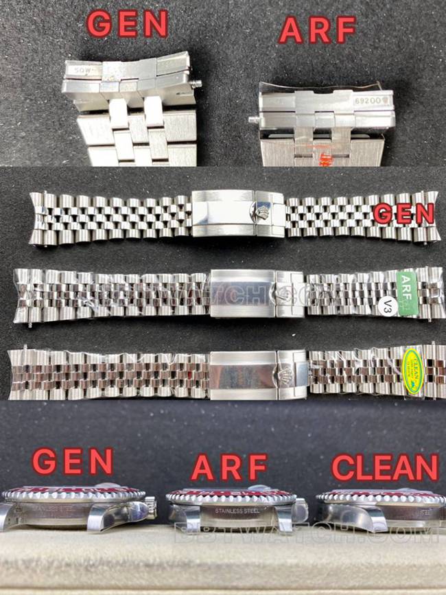 ARF Factory Rolex Top collectible watches GMT Cola Ring 126710 Review
