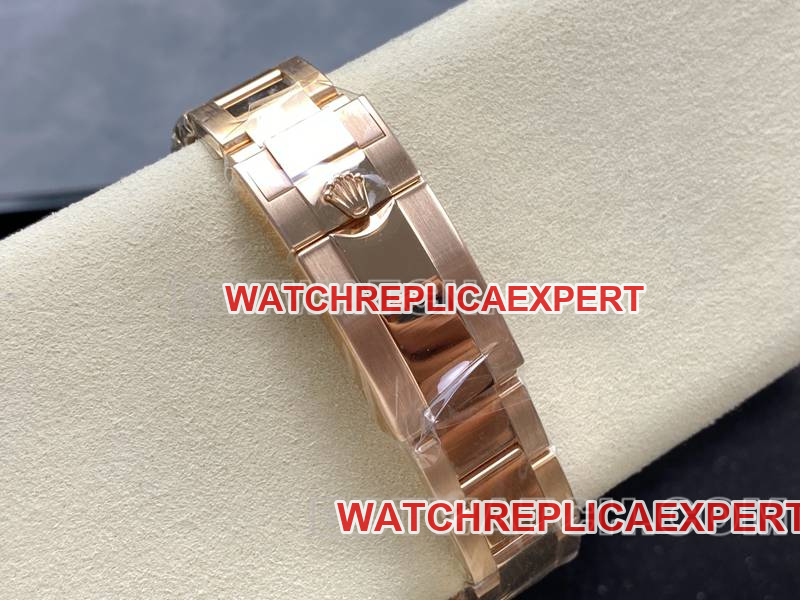 Rolex collectible watch ARF FactoryGMT-Master tiger eye stone GMTrose goldsteel bracelet bracelet live photos