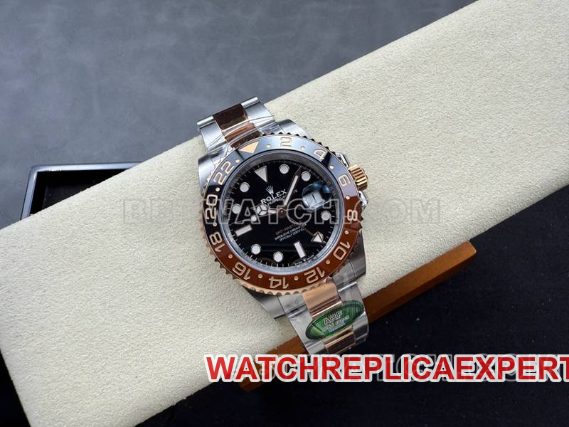 Rolex Watch ARF FactoryGMT-MasterGMT Sarsaparilla Circle 3285movementfront live photo