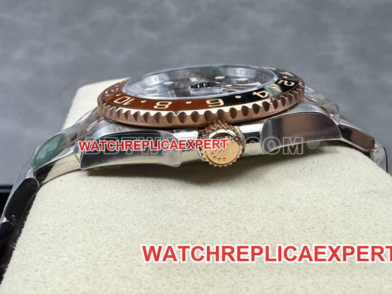 Rolex Watch ARF FactoryGMT-MasterGMT Sarsaparilla Circle 3285movementside live photo