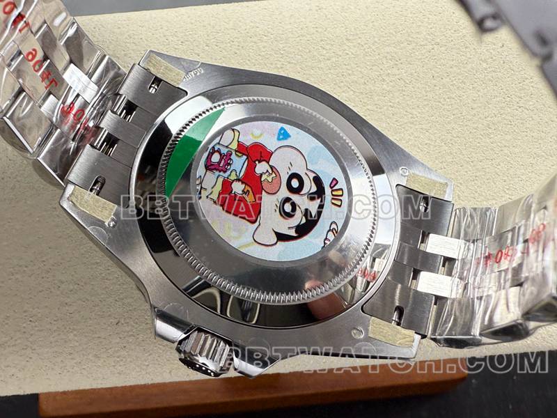 Rolextop-tier watch ARF FactoryGMT-MasterGMTgreen dial3285movementcaseback live photo