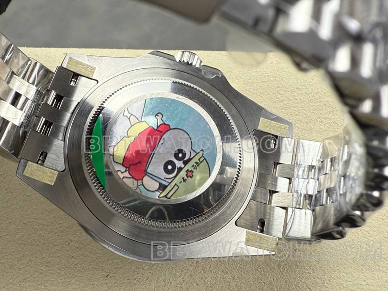 Rolex collectible watch ARF FactoryGMT-MasterGMT black and gray circle 3285movementcaseback live photo