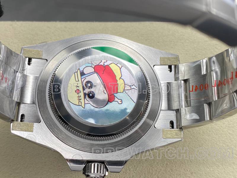 Rolex Watch ARF FactoryGMT-MasterGMT Inter Ring 3285 Three Grid Link caseback live photo