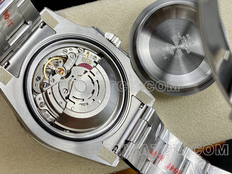 Rolex collectible watch ARF FactorySubmariner40mmBlack Submariner3135movement116610caseback live photo