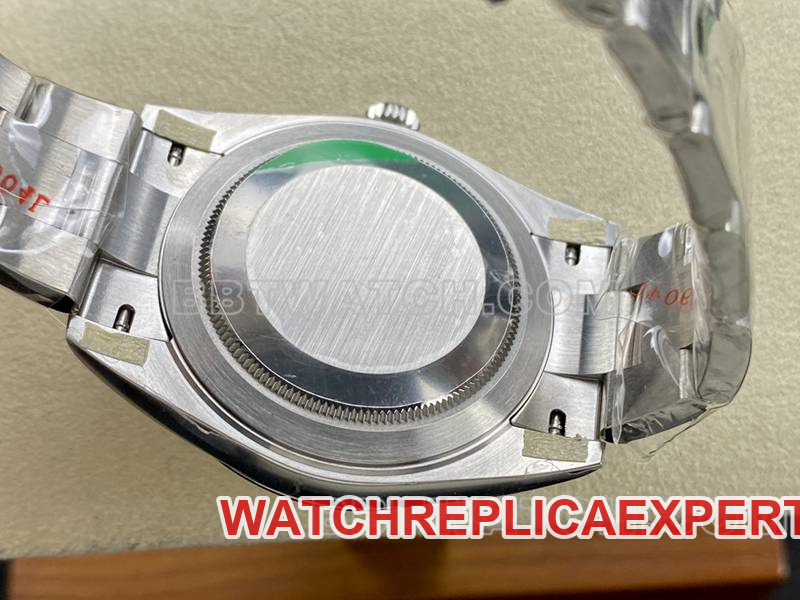Rolex1:1replica watch ARF Factory log 41mm aperture silver dial3235 steel bracelet caseback live photo