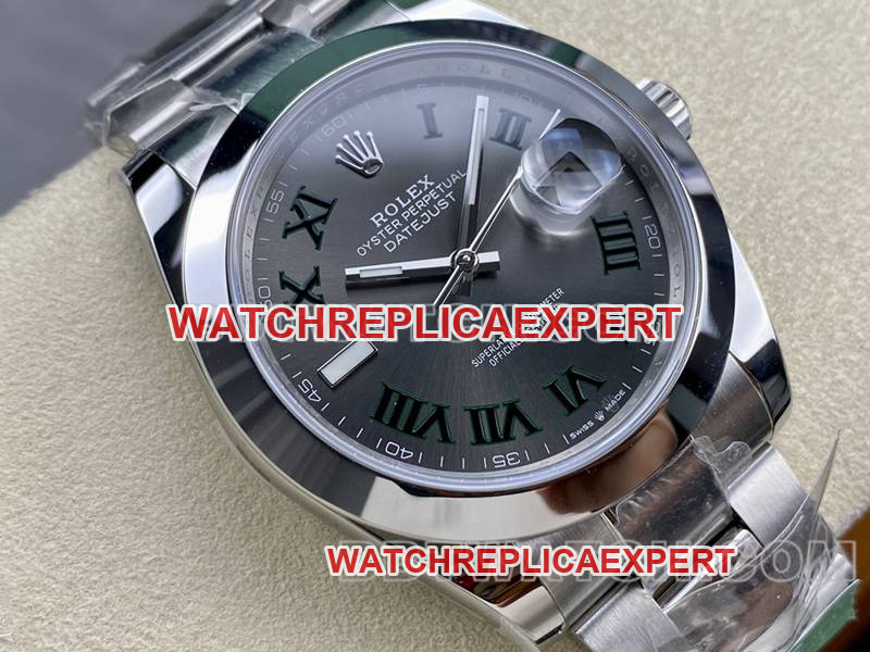 Rolex collectible watch ARF Factory log 41mm aperture gray plate 3235 steel bracelet front live photo