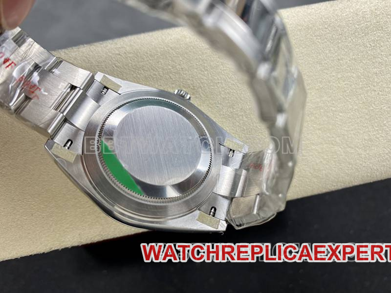 Rolex collectible watch ARF Factory log 41mm aperture gray plate 3235 steel bracelet caseback live photo