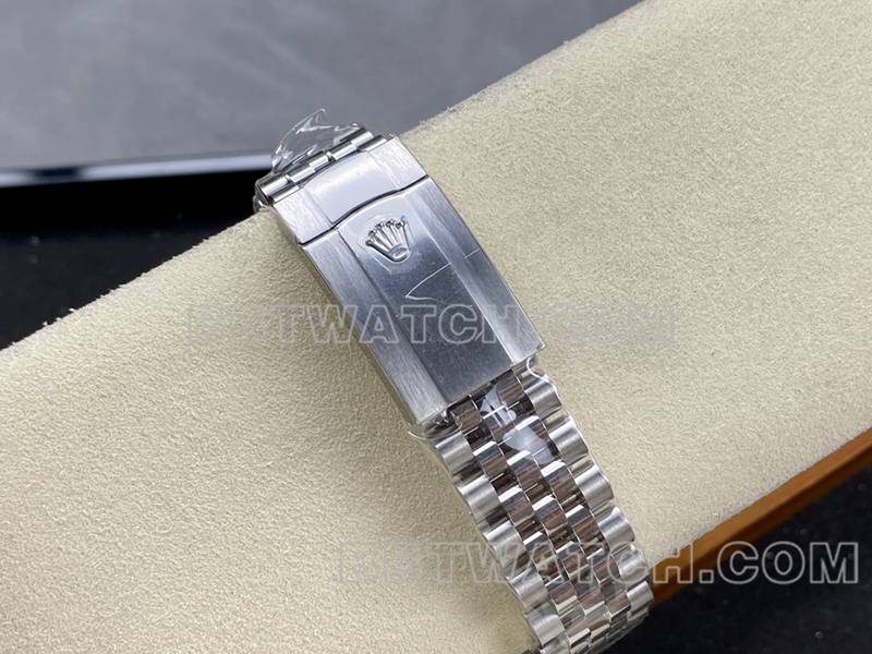 Rolex1:1replica watch ARF Factory log 41mm aperture white dial3235steel bracelet model braceletlive photos