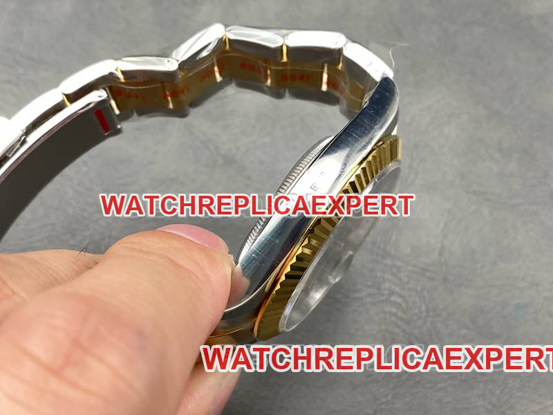 Rolex collectible Watches ARF Factory Log 41mm Black Plate 3235 Intergold Steel Strap Models Side by Side Actual Pictures