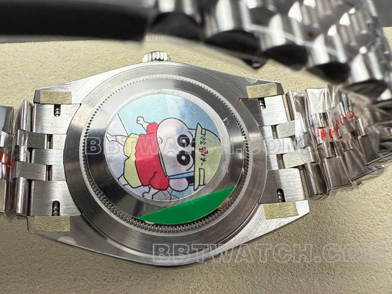 Rolex collectible watch ARF Factory log 41mm blue dial3235 steel bracelet caseback live photo