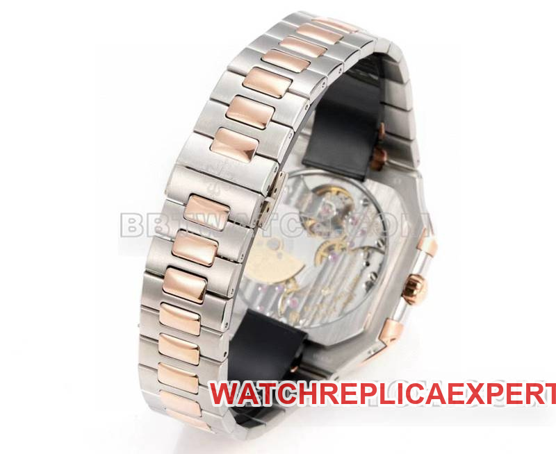 Patek Philippetop-tier watch 3k factory 45mm black blue dial240psmovement gold steel bracelet model 5822braceletlive photos