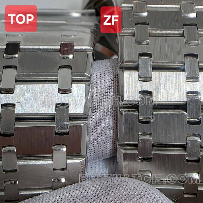 TOP and ZF factory Patek Philippe top collectible watches blue plate 15510 compare authentic difference