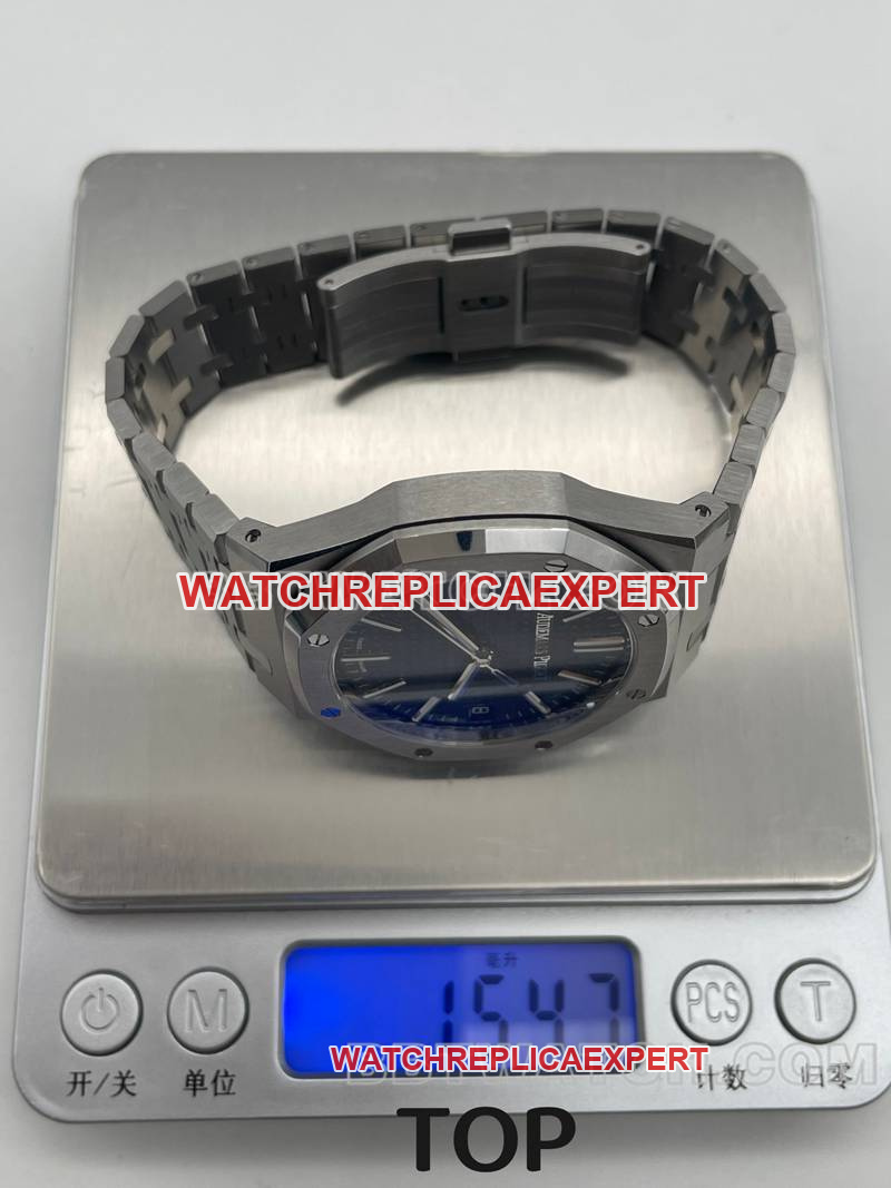 TOP and ZF factory Patek Philippe top collectible watches blue plate 15510 compare authentic difference