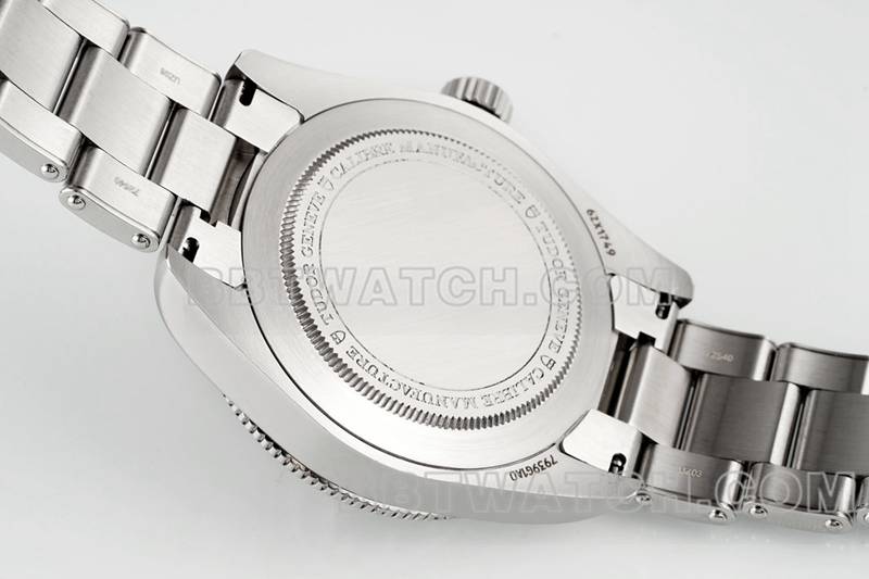 Tudor1:1replica watch ZF Factory Biwan black dial 39mm red and black circle steel bracelet caseback live photo