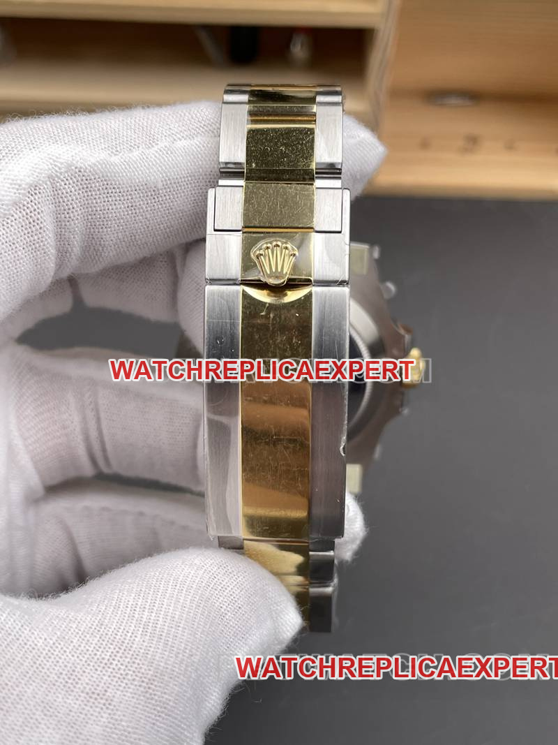 Rolex collectible watch RC factory Submariner40mm gold black Submariner3135movementbraceletlive photos