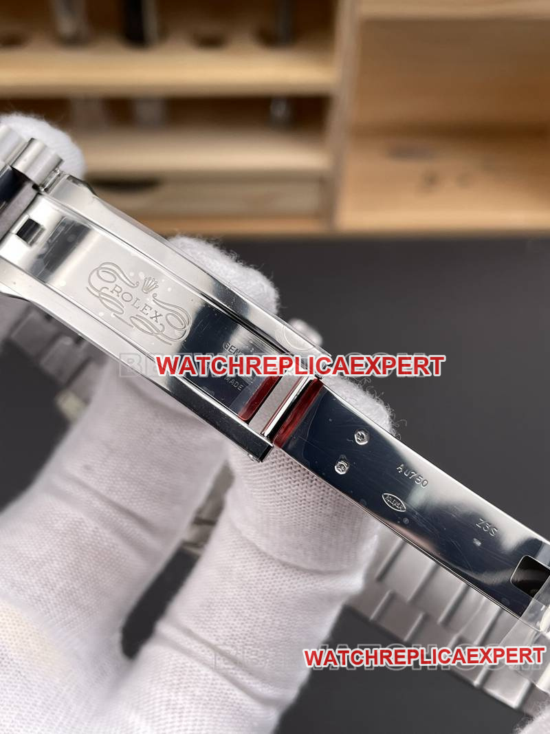Rolex collectible watch RC factory Day-Date40mmwhite dial3255steel bracelet model clasplive photos