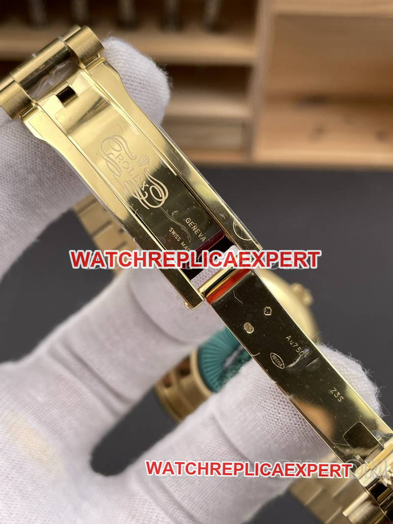 Rolex top collectible watches RC factory week calendar 40mm silver plate 3255 gold steel belt models buckle real picture