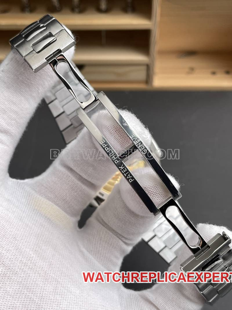 Patek Philippe collectible watch DDF factory Nautilus40mmgreen dial330movementsteel bracelet model clasplive photos