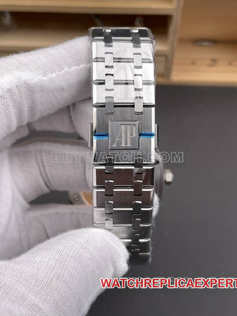 Audemars Piguet watch DDF factory Royal Oak41mmblue dial4302 mechanical steel bracelet model braceletlive photos