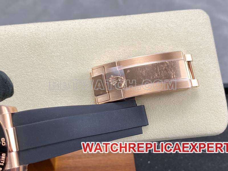 Rolextop-tier watch ARF FactoryDaytonablack dialrose gold4131 rubber model clasplive photos