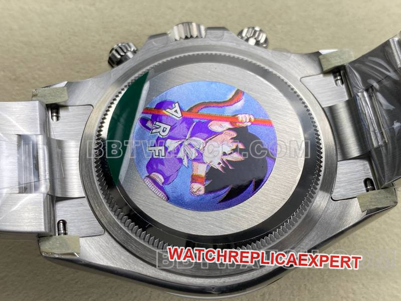 Rolex collectible watch ARF FactoryDaytonawhite dialPanda Daytona4131steel bracelet caseback live photo