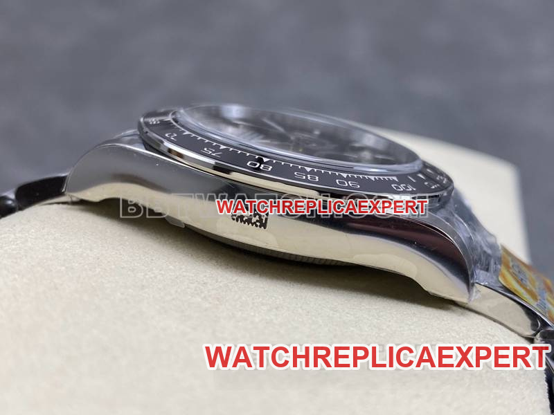 Rolex watch ARF factory Daytona black dial spade Daytona 4131 steel