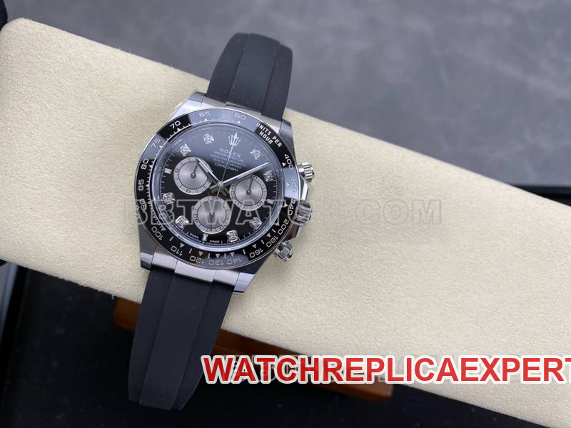 Rolex collectible watch ARF FactoryDaytonablack dial4131 rubber model front live photo