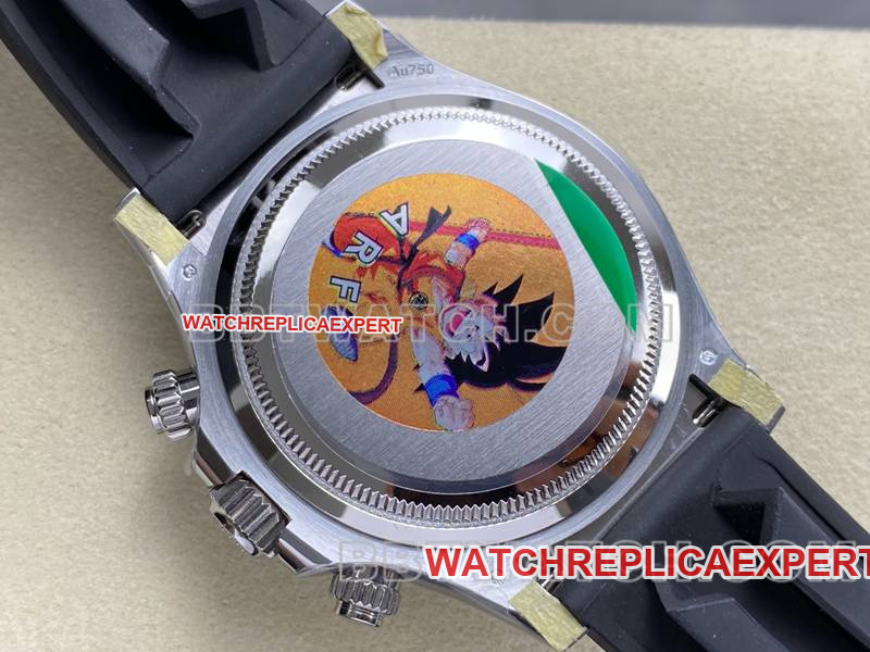 Rolex collectible watch ARF FactoryDaytonablack dial4131 rubber caseback live photo