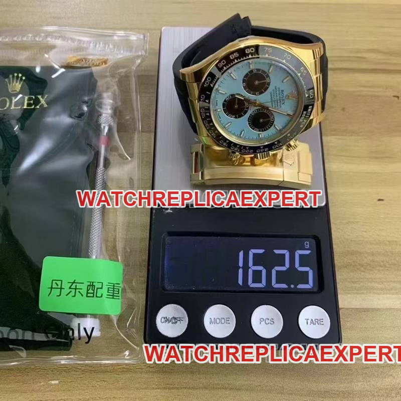 Rolex collectible watch ARF FactoryDaytona4131 rubber model weight live photos