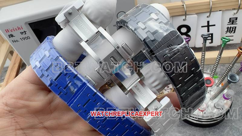 Audemars Piguet Watch APS Factory Royal Oak Sun Face Steel Bracelet Model braceletlive photos