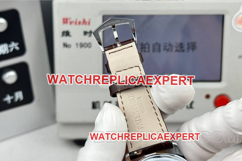 Patek Philippetop-tier watch SDF factory classic rose gold plate 39mmleather strap model clasplive photos