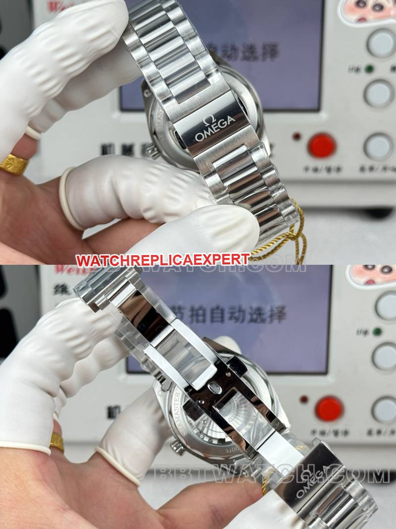 Omegatop-tier watch Seamaster gray plate 38mm steel bracelet bracelet live photos