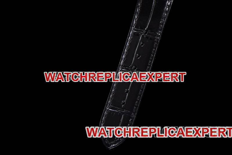 Cartier watch F1 factory Santos white dialyellow gold circle leather strap model braceletlive photos