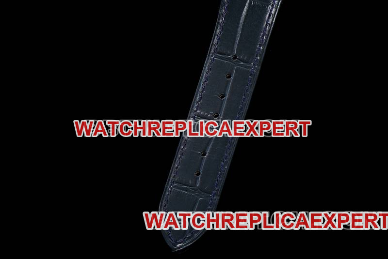 Cartier collectible watch F1 factory Santos white dialyellow gold case leather strap model braceletlive photos