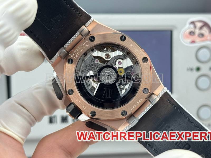 Audemars Piguettop-tier watch LS factory Royal Oak offshore type 43MM gray plate rubber model 26420caseback live photo