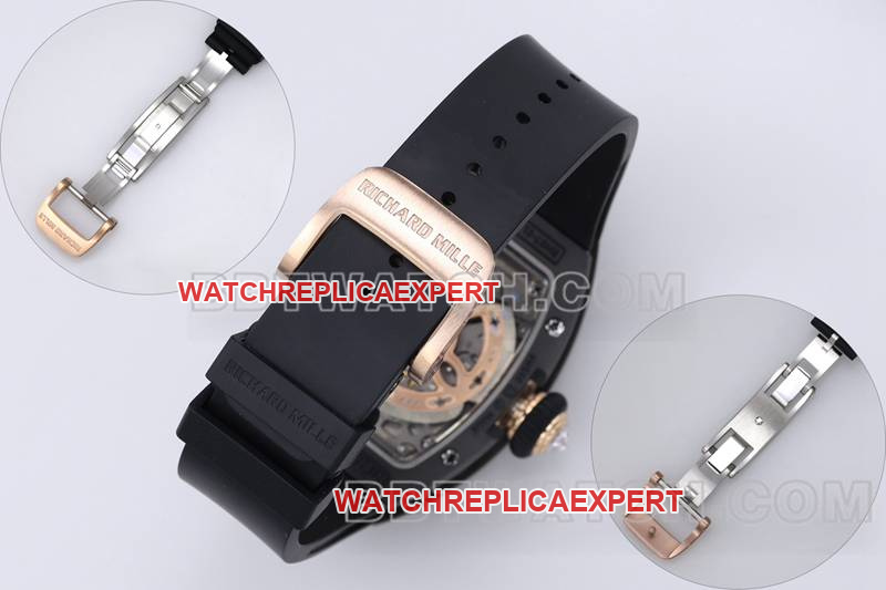 Richard Mille collectible watch ZF Factory black ceramic diamond mechanical watch RM07-1braceletlive photos