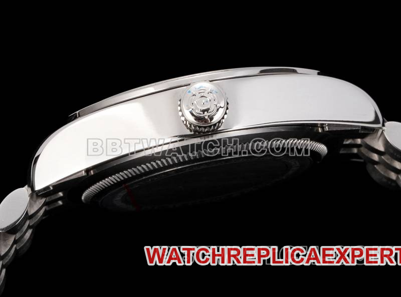 Tudor watch V9 Factory Biwan gold plate 41mm Swarovski diamond circle mechanical steel bracelet model side live photo
