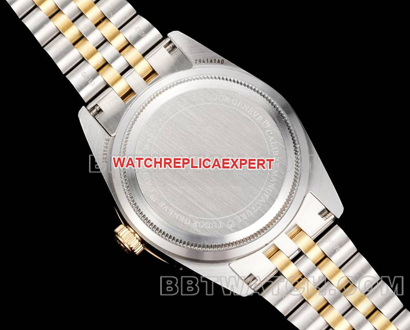 Tudortop-tier watch V9 Factory Biwan 41mm Swarovski diamond circle mechanical gold steel bracelet caseback live photo