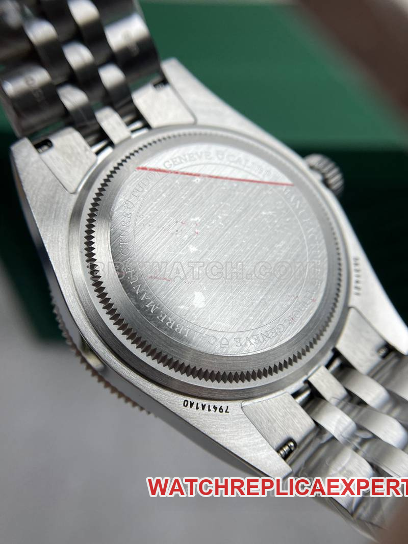 Tudor collectible watch DIF factory Biwan 41mm black dial mechanical steel bracelet caseback live photo