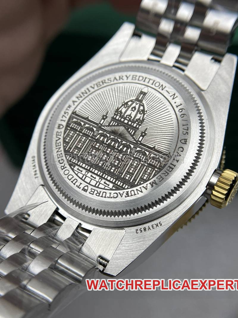 Tudortop-tier watch DIF factory Biwan 41mm green dial mechanical steel bracelet caseback live photo
