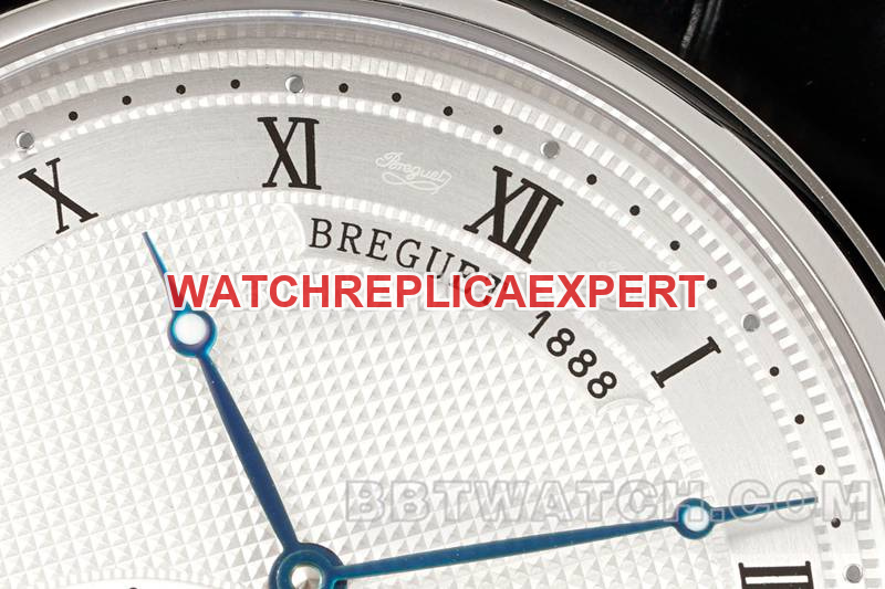 Breguet watch RMS factory classic white disk tourbillon mechanical belt model front real picture