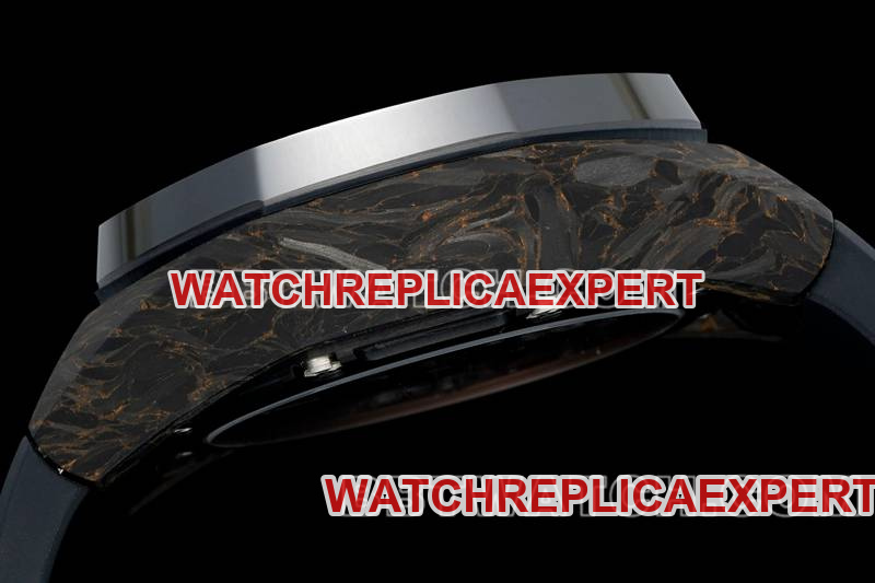Audemars Piguettop-tier watch RM factory Royal Oak offshore floating tourbillon mechanical black rubber model side live photo