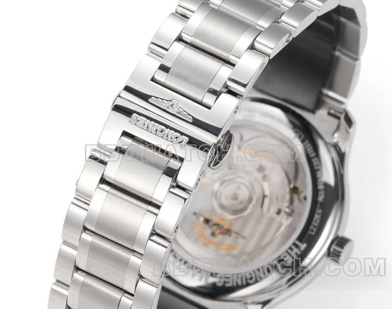 Longines collectible watches XC factory master craftsman blue plate diamond hour markers L888 mechanical movement steel strap models strap real picture