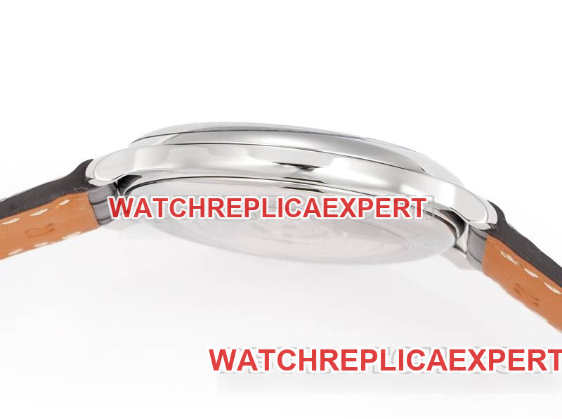 Longines collectible watch XC factory famous craftsman silver white dialL888 mechanical movementleather strap model side live photo